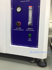Probador ardiente vertical horizontal de la espuma, máquina de prueba plástica de funcionamiento de la espuma de la materia textil