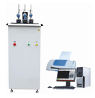 Máquina de prueba del HDT Vicat del plástico, aparato del punto de reblandecimiento de Vicat de la distorsión de calor de Digitaces HDT