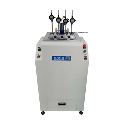 ASTM D1525 ASTM D648 Pruebas de plástico Hdt Vicat Tester 4 Muestras de los bastidores Máquina de prueba de plástico