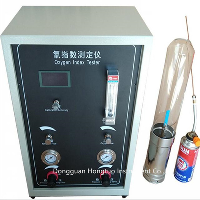 Aparato de índice de oxígeno para pruebas de fuego Cámara de índice de oxígeno limitante de PVC