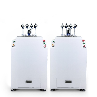 ASTM D1525 ASTM D648 Pruebas de plástico Hdt Vicat Tester 4 Muestras de los bastidores Máquina de prueba de plástico