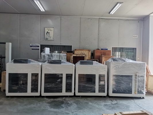Pruebador de combustión vertical horizontal/adecuado para la inspección y evaluación de las características de combustión del plástico