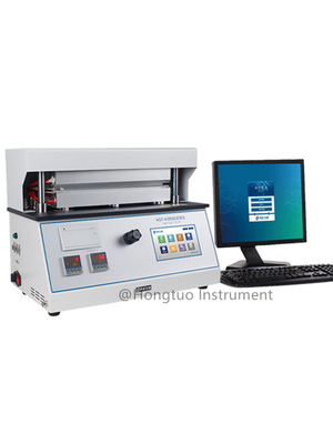 Tester de sello térmico Instrumento de ensayo de plástico Máquina de ensayo de temperatura de sello térmico de película compuesta