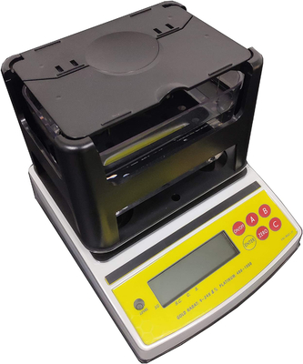 Equipo de prueba de oro de 3000 g Medidor de densidad digital Tipo europeo para la industria minera