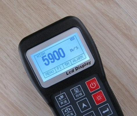 Tester de espesor ultrasónico digital para tuberías