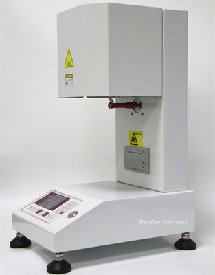 Máquina de ensayo de índice de flujo de fusión de caucho de plástico / máquina de ensayo MFI con configuración de doble sensor