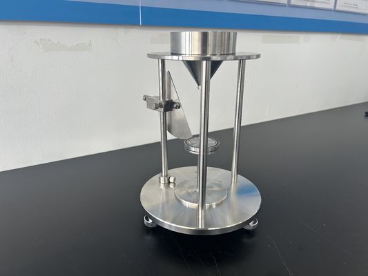 Misión del ángulo de reposo del polvo Tester de flujo de polvo / analizador de liquidez del polvo