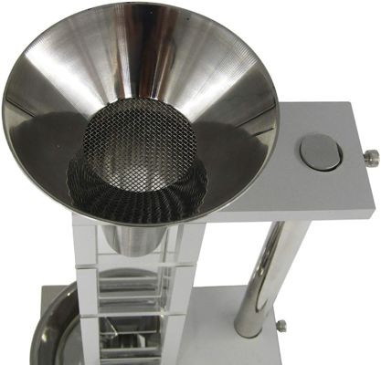 Equipo de ensayo de polvo de acero inoxidable / medidor de densidad aparente al por mayor / volumímetro Scott para laboratorio