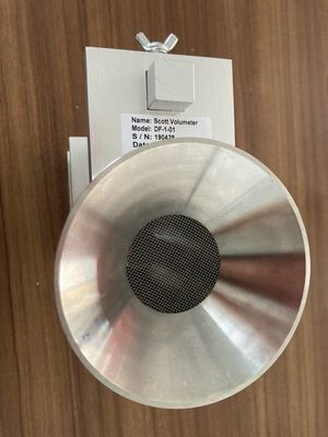 Equipo de ensayo de polvo de acero inoxidable / medidor de densidad aparente al por mayor / volumímetro Scott para laboratorio