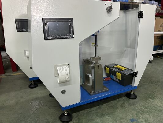 Máquina de ensayo de impacto de Izod y Charpy con visualización digital HT-5D-CM