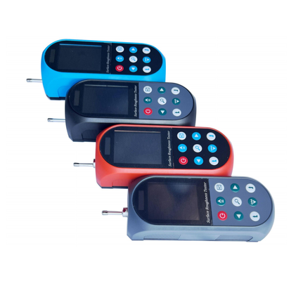Probador portátil de rugosidad de superficie con pantalla a color para control de calidad industrial
