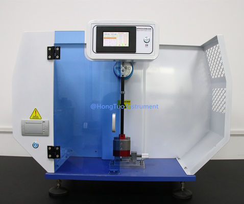 Máquina de ensayo de plásticos de 220 V / equipo de ensayo de resistencia al impacto PLC para Izod y Charpy
