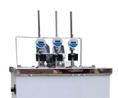 Máquina de prueba plástica de la refrigeración por agua, determinación del aparato del punto de reblandecimiento de Vicat de la temperatura de desviación de calor
