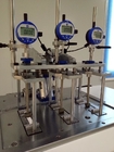 Máquina de prueba plástica metílica del aceite de silicón para la temperatura de desviación de calor y la temperatura de ablandamiento de Vicat