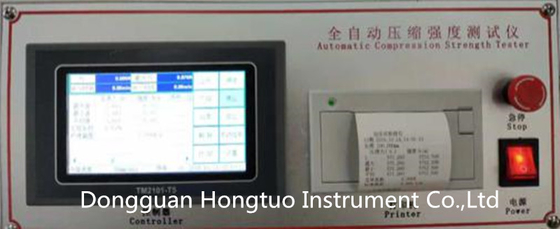 Equipo de prueba de papel ISO13820 ISO3037 Microordenador Tester de resistencia al aplastamiento en el borde
