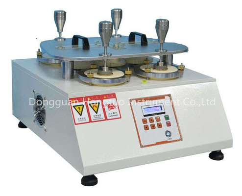 Equipo de ensayo textil Testeador electrónico de abrasión Martindale con 4 cabezas