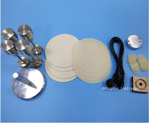 Equipo de ensayo textil Testeador electrónico de abrasión Martindale con 4 cabezas