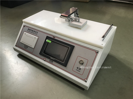 Máquina de ensayo de coeficiente de fricción de envases flexibles