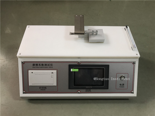 Prueba del coeficiente de fricción ASTM D1894 para papel y cartón