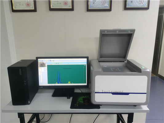 Tipo exactitud del SDD del espectrómetro 0,01% de las máquinas de prueba del oro nuevo del analizador de XRF XRF