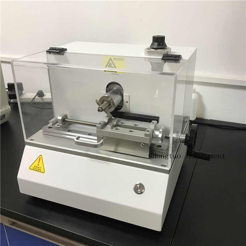 Máquina de muestreo de muestreo de impacto de plástico con muesca en forma de V para prueba de impacto de Izod