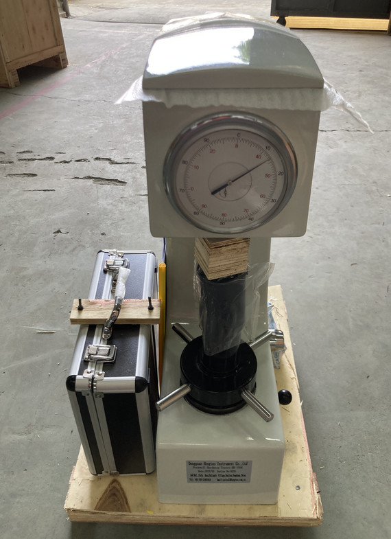 Tester de dureza de Rockwell para medir metales ferrosos, metales no ferrosos y materiales no metálicos / Tester de dureza