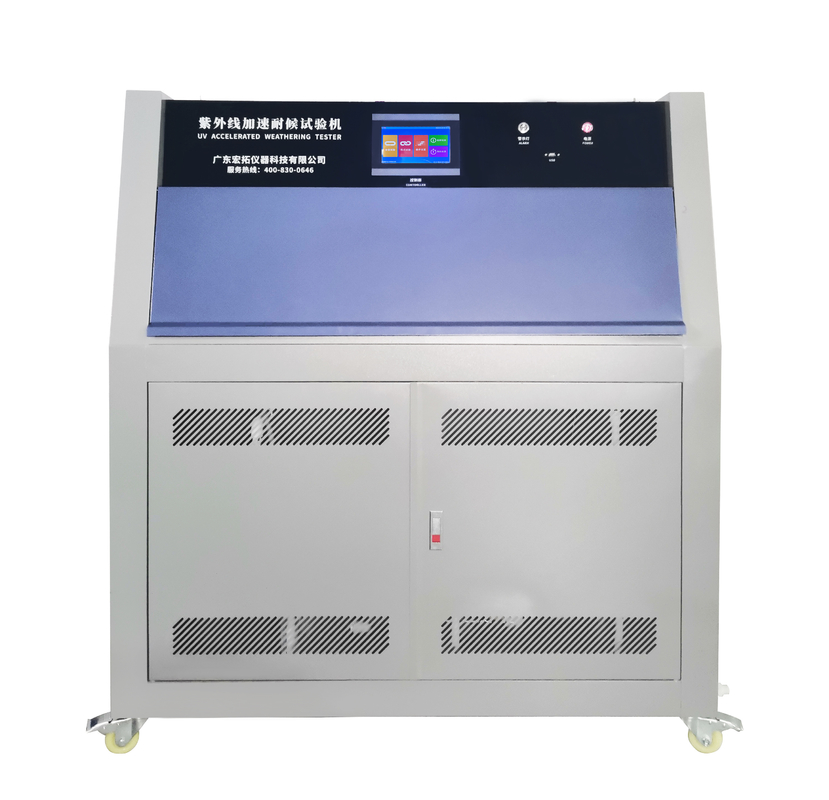 Tipo cámara ULTRAVIOLETA de la torre de la prueba de envejecimiento de la pantalla táctil con ASTM G 153