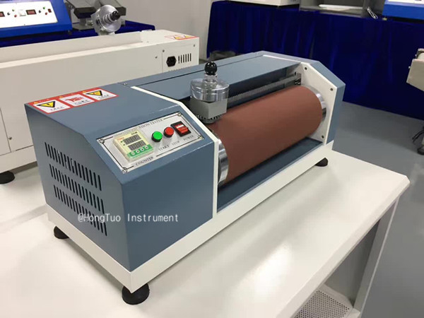 Máquina de prueba de la abrasión del estruendo para la resistencia de desgaste de prueba del material de elástico