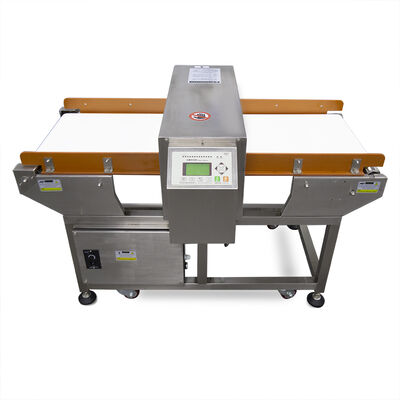 Máquina de inspección de alimentos con cinta transportadora con detector de metales LCD Digital